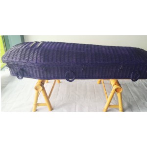 Your Colour - Wicker / Willow Imperial "Angel" Coffins – Available in a full range of colours